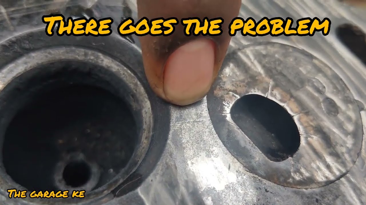 TOYOTA 3L CRACKED CYLINDER HEAD REPLACEMENT
