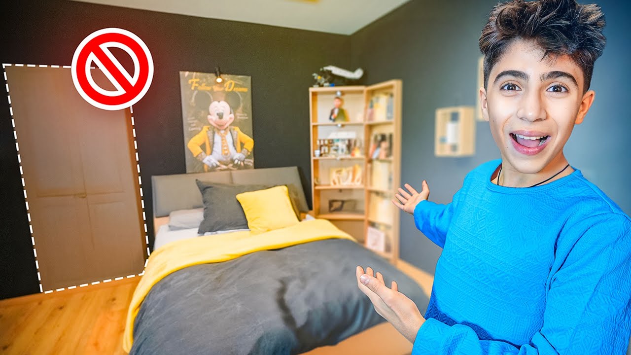 جولة ب غرفة نومي الجديدة 🛏️ و خزانتي !!