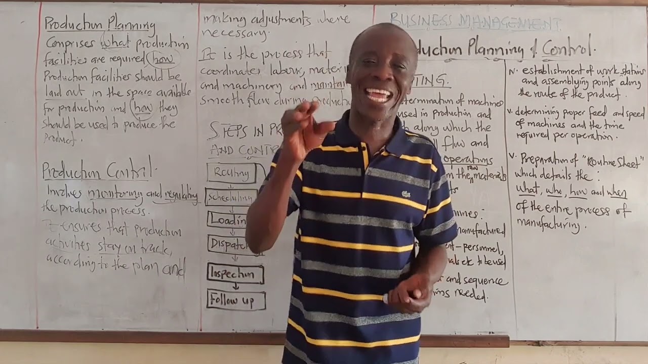 Production Planning & Control 1