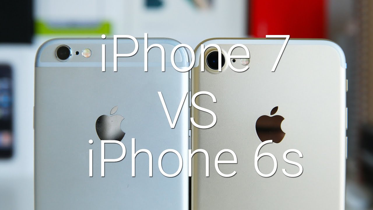 Vertailussa iPhone 7 ja iPhone 6s