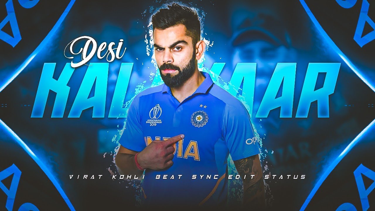 Desi Kalakaar x Virat kohli beat sync 🔥 • Virat kohli status ✨• WhatsApp status • Cricket Edit