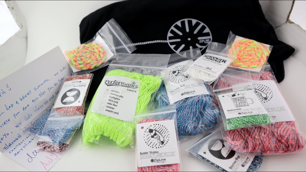 ZipLine Strings Sponsorship Pack Unboxing