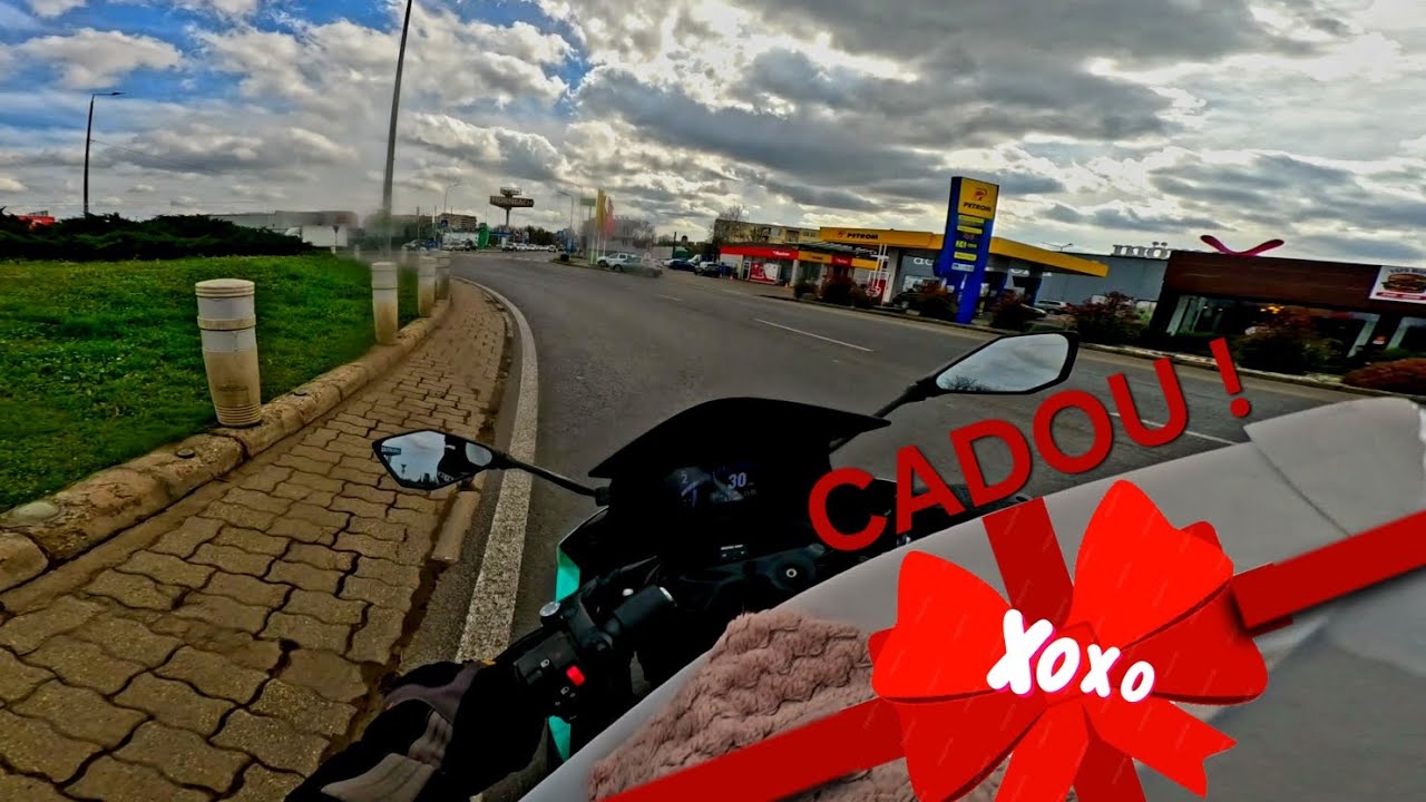 CADOU + traficul din Timișoara. Kawasaki Ninja 650R Moto POV Romania