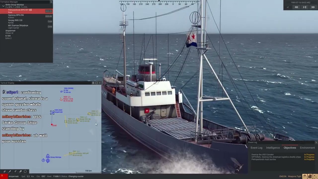 Sea Power - Strike Group Molniya Soviet Persistent Campaign