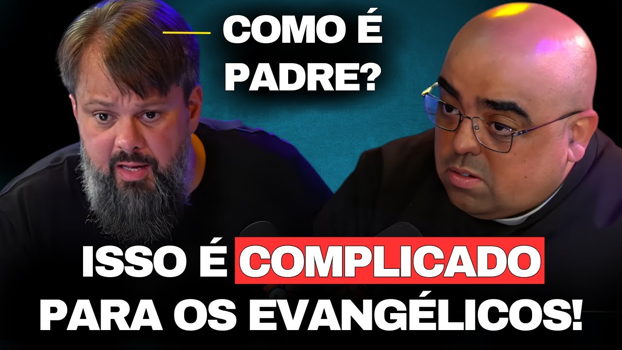 PASTOR FICA IRRITADO COM QUESTIONAMENTOS DE PADRE EM DEBATE! CATÓLICO VS EVANGÉLICO