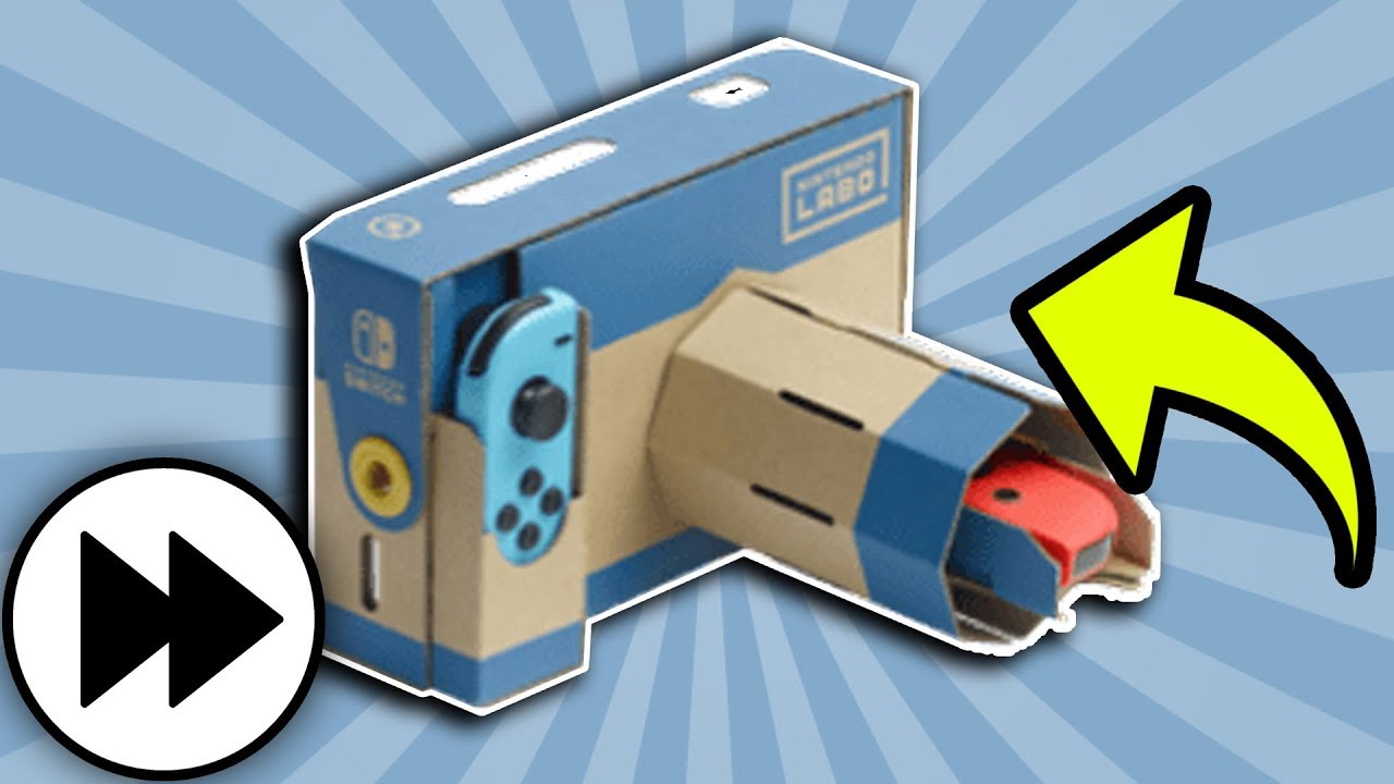 How To Build the Nintendo Labo Toy-Con Camera! ⏩ 5X FASTER! ⏩