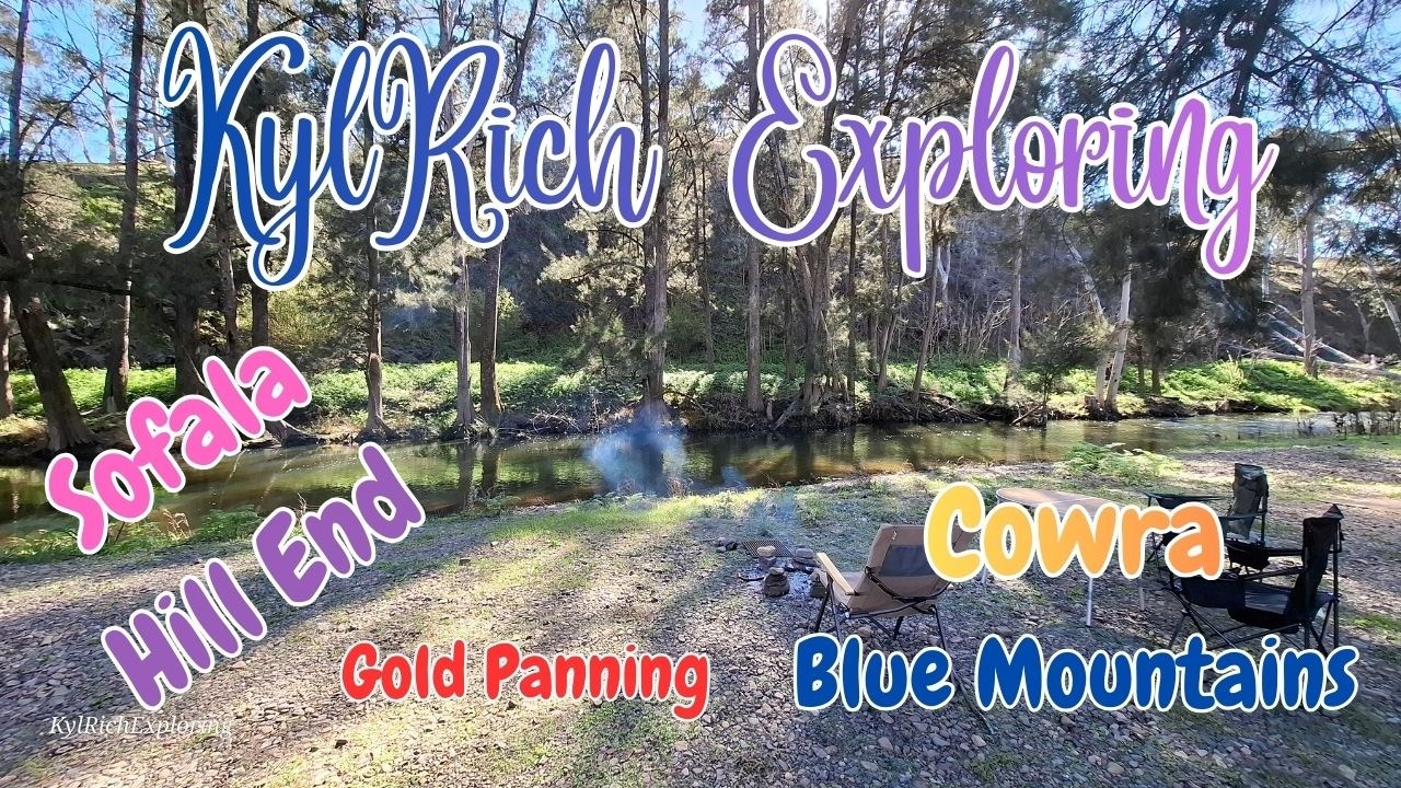 Australia Trip 2025 - Ep17 - Bathurst, Sofala, Hill End, Blue Mountains, Cowra