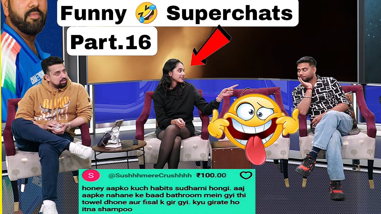 New Viral Funny 🤣 Superchats On Sports Yaari Sushant Mehta Must Watch 🔥