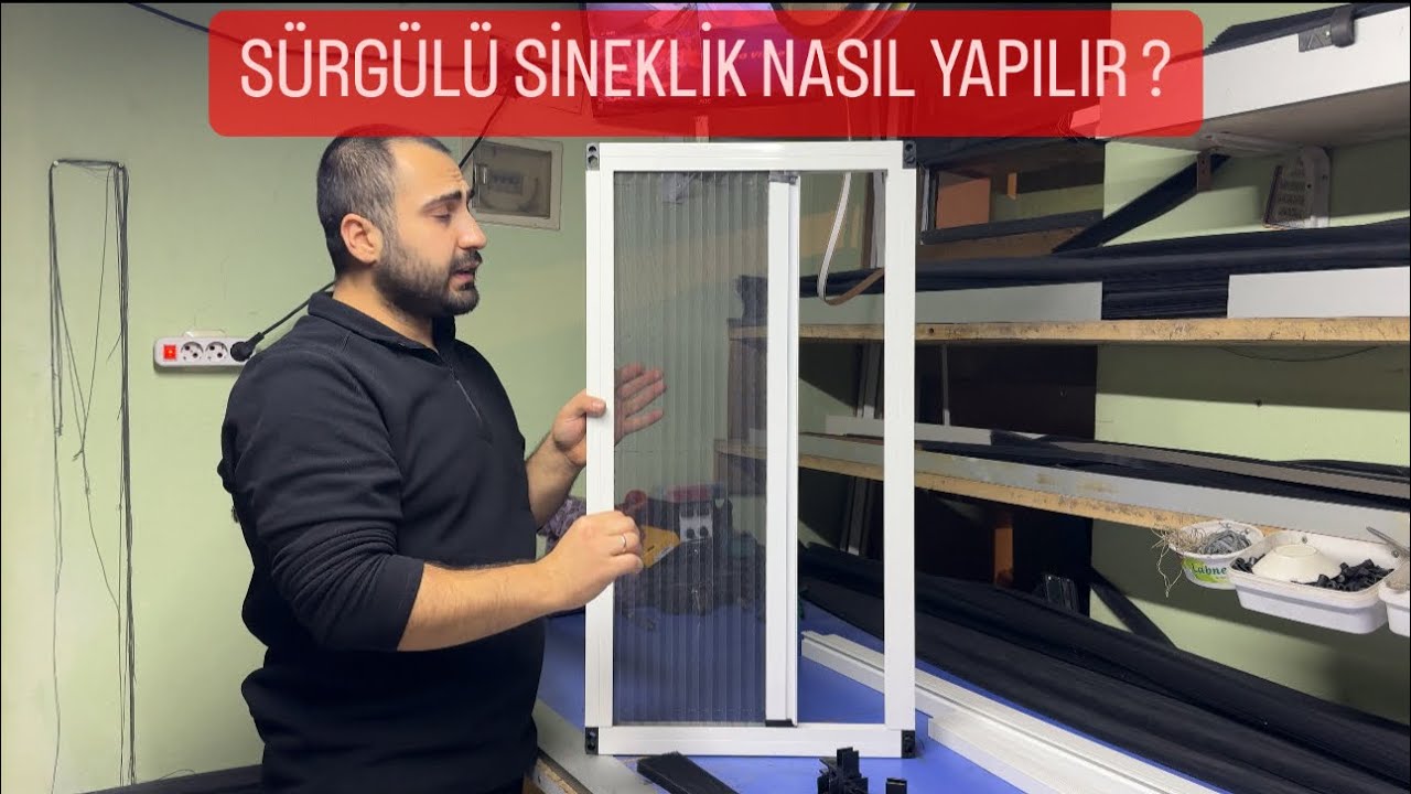SÜRGÜLÜ SİNEKLİK NASIL YAPILIR YOUTUBE DEKİ EN DETAYLI VİDEO