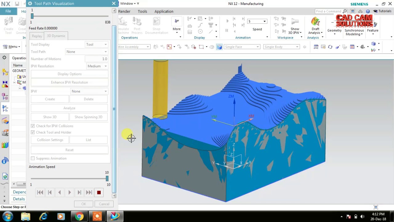 #NX CAM #Streamline Operation