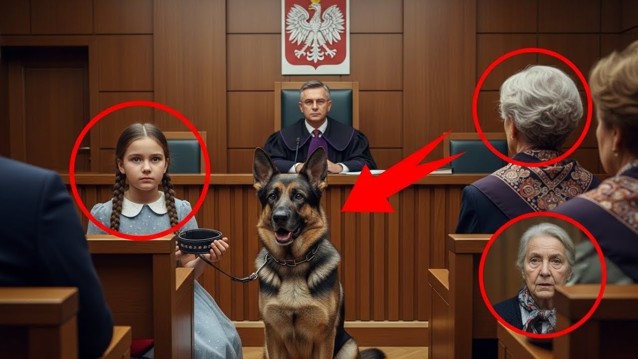 Chcieli odebrać dziewczynce opiekę — jednak emerytowany pies wiedział coś, czego nikt nie zauważył.