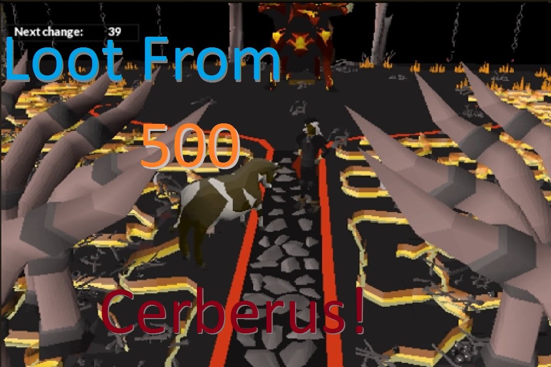 Loot From 500 Cerberus Oldschool Runescape