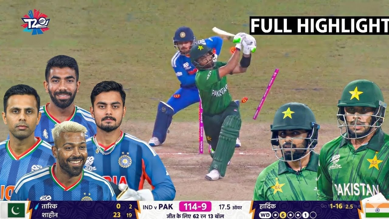 India vs Pakistan T20 Worldcup 2026 Full Match Highlights | IND vs PAK T20 WC 2026 Full Highlights