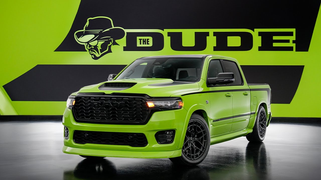 Прогулка Dude | Концепт Ram 1500 от Mopar | SEMA 2025