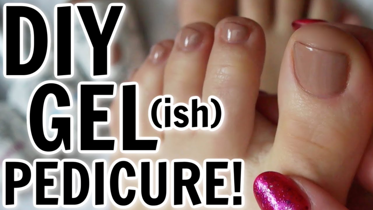 At-Home GEL Pedicure! // (Using All Gelish Products)