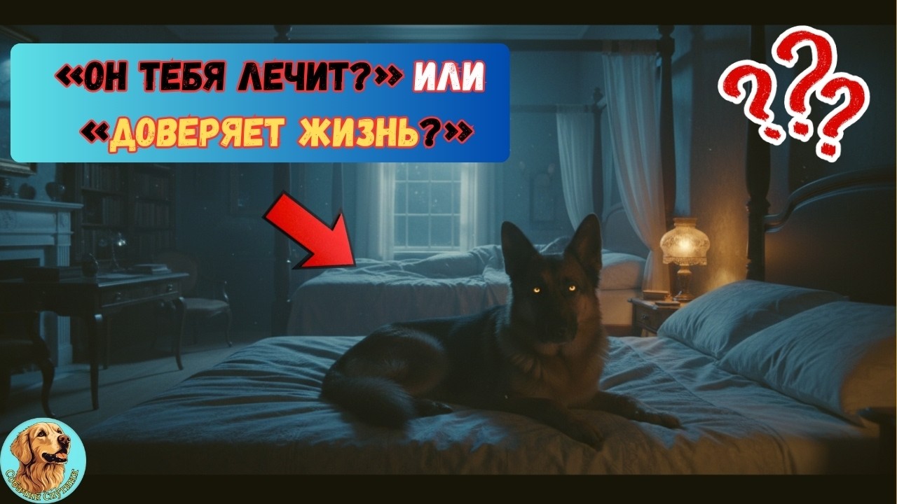 ✅ Почему твоя собака спит ИМЕННО НА ТВОЕЙ кровати даже если у неё 5 лежанок