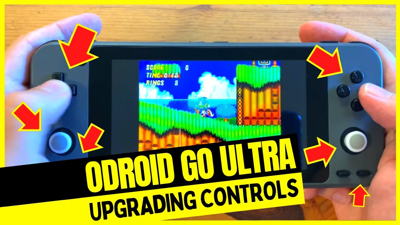ODROID Go Ultra: Upgrading Controls CHEAP and EASY Video Guide