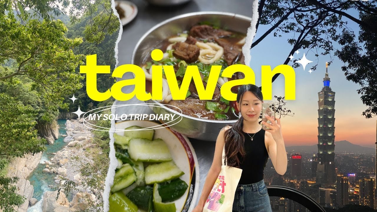 taiwan travel vlog 🇹🇼 short trip to hualien, taroko gorge tour, last days in taipei