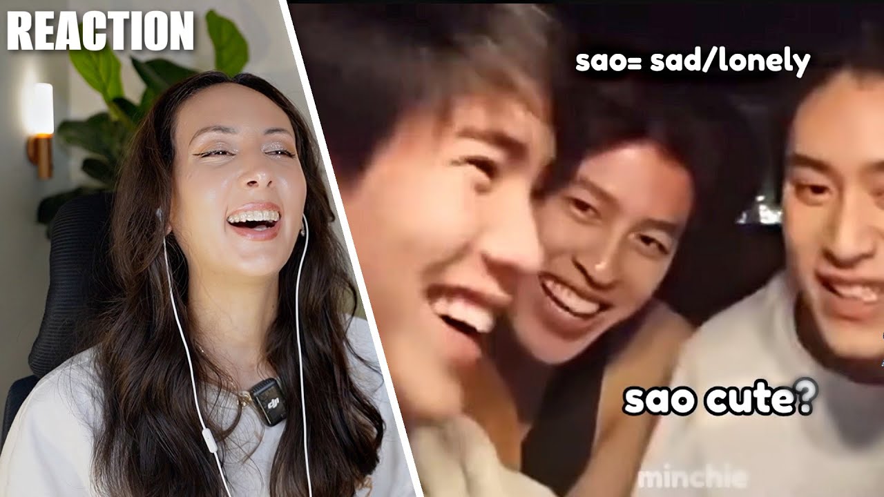 thai bl actors and the ✨ english language ✨ REACTION | PerthSanta, PondPhuwin, GeminiFourth...