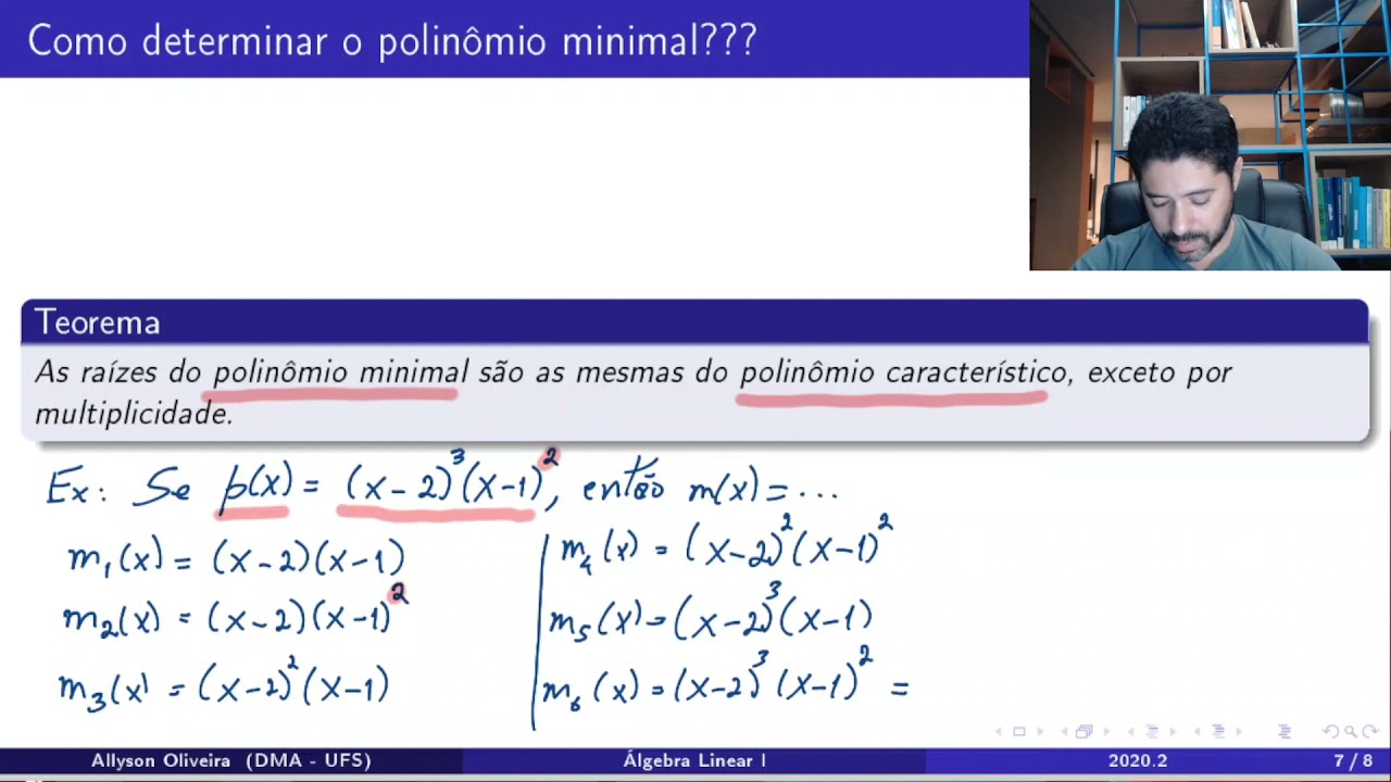 O Polinômio Mínimo