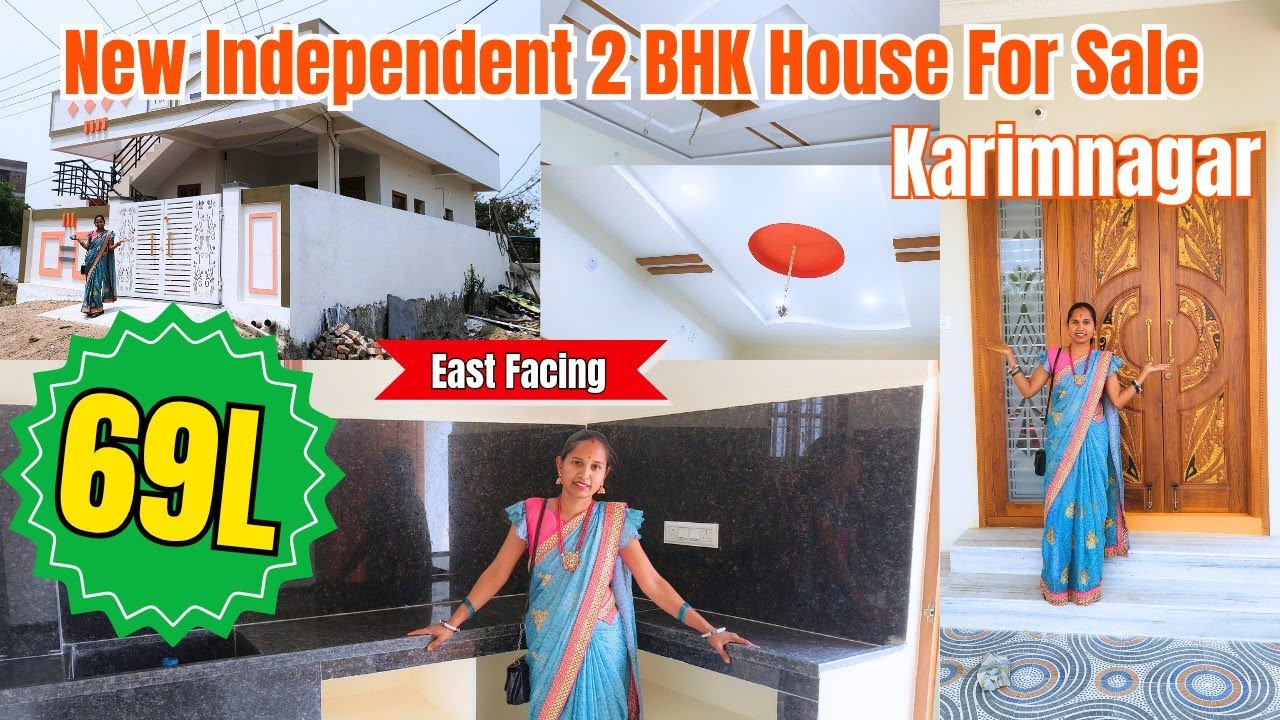Dream 2BHK Home in Karimnagar | Independent & East-Facing | ₹69 Lakhs