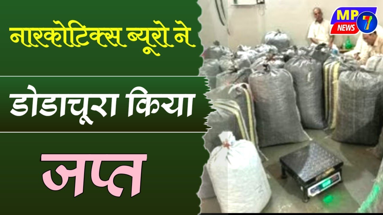 नारकोटिक्स ब्यूरो ने डोडाचूरा जब्त किया | एक कार भी जब्त #narcotics byuro #dodachura_japt #mandsour
