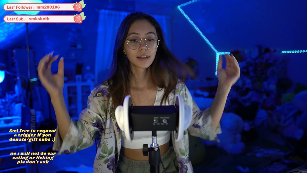 ASMR | ear for a good time, not a long time (3DIO and rambles) | VOD 10-14-2021