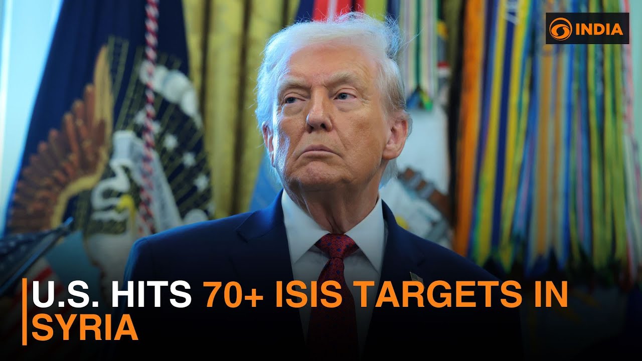 U.S. hits 70+ ISIS targets in Syria