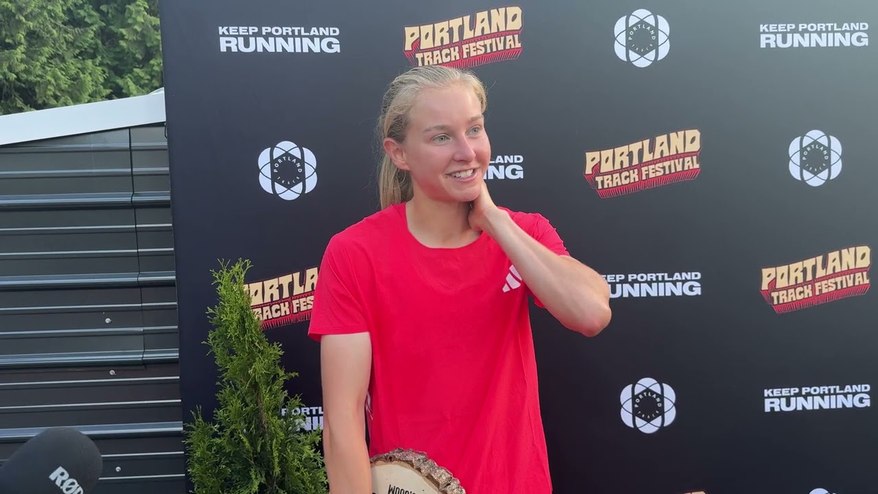 Katelyn Tuohy After 15:04.07 5000m Win At Portland Track Fest, Talks Summer Race Plans