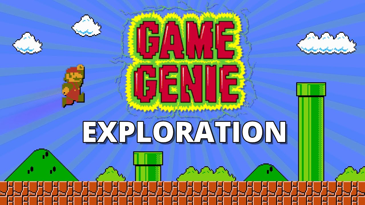Exploring Super Mario Bros Game Genie Codes! (Compilation)