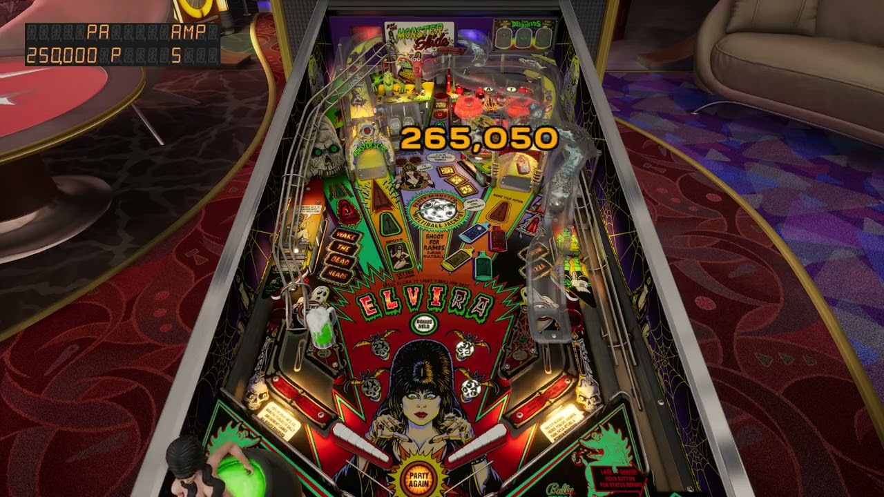 Elvira and the Party Monsters (Bally, 1989)  - Pinball FX