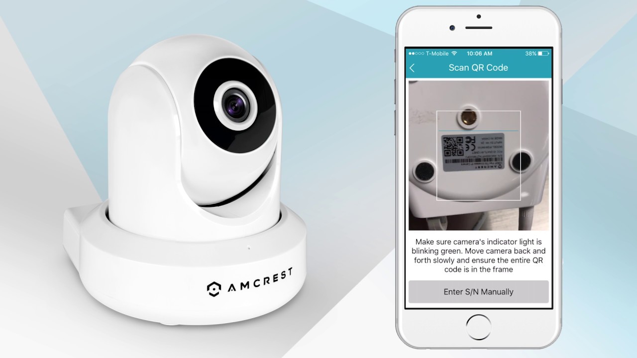 IP-камеры Amcrest WiFi — настройка нового местоположения