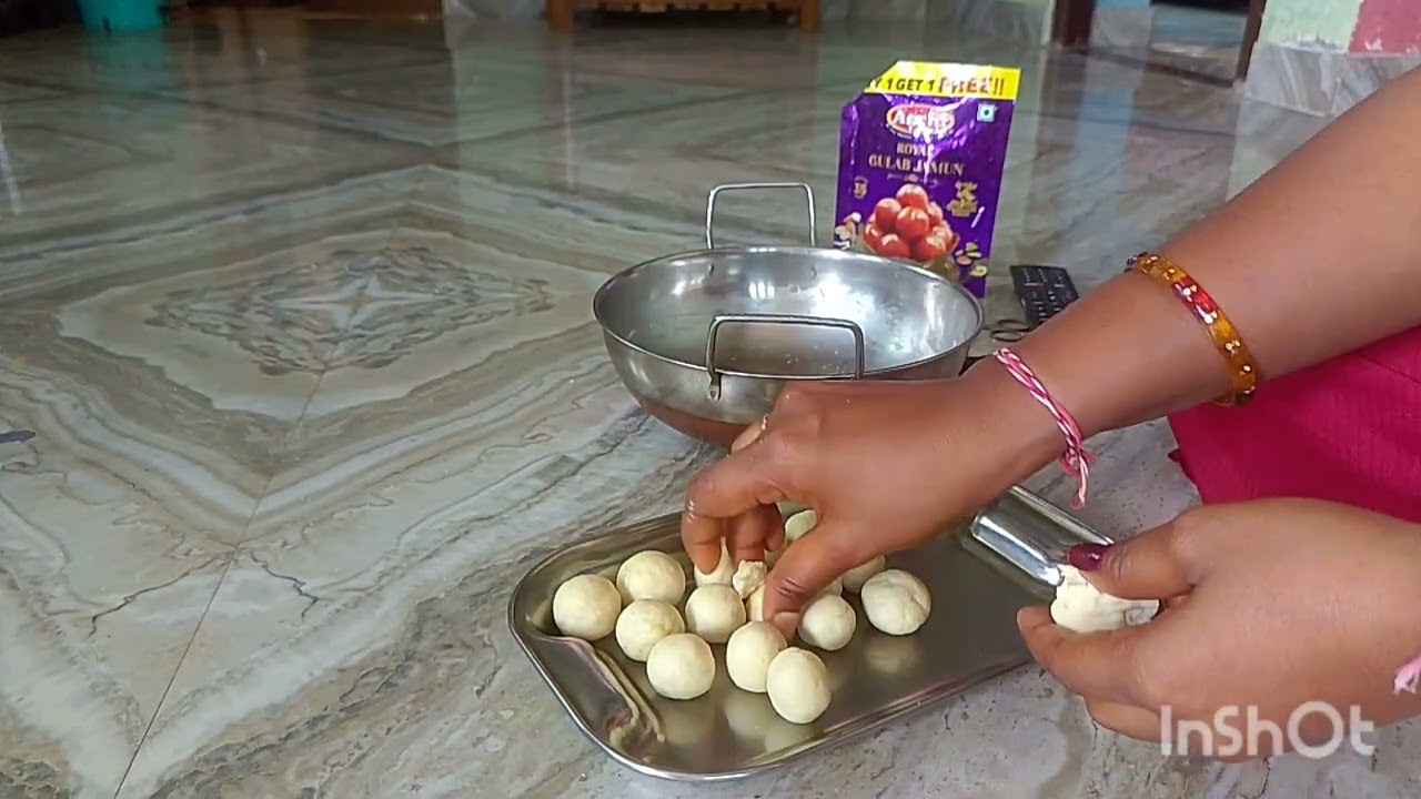 Tasty గులాబ్ జామ్  easy and simple #cooking#foodieee