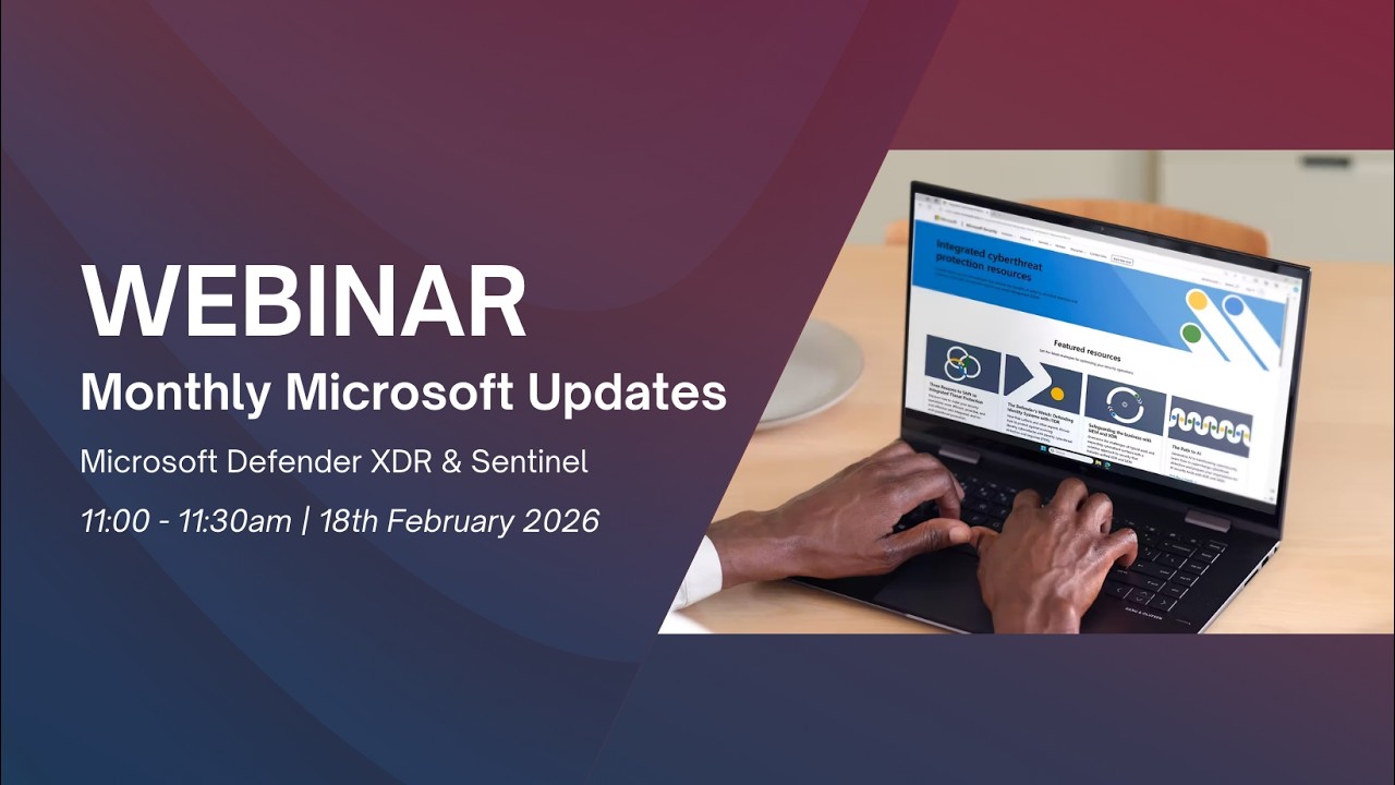 Webinar: Monthly Microsoft Updates Webinar February 2026