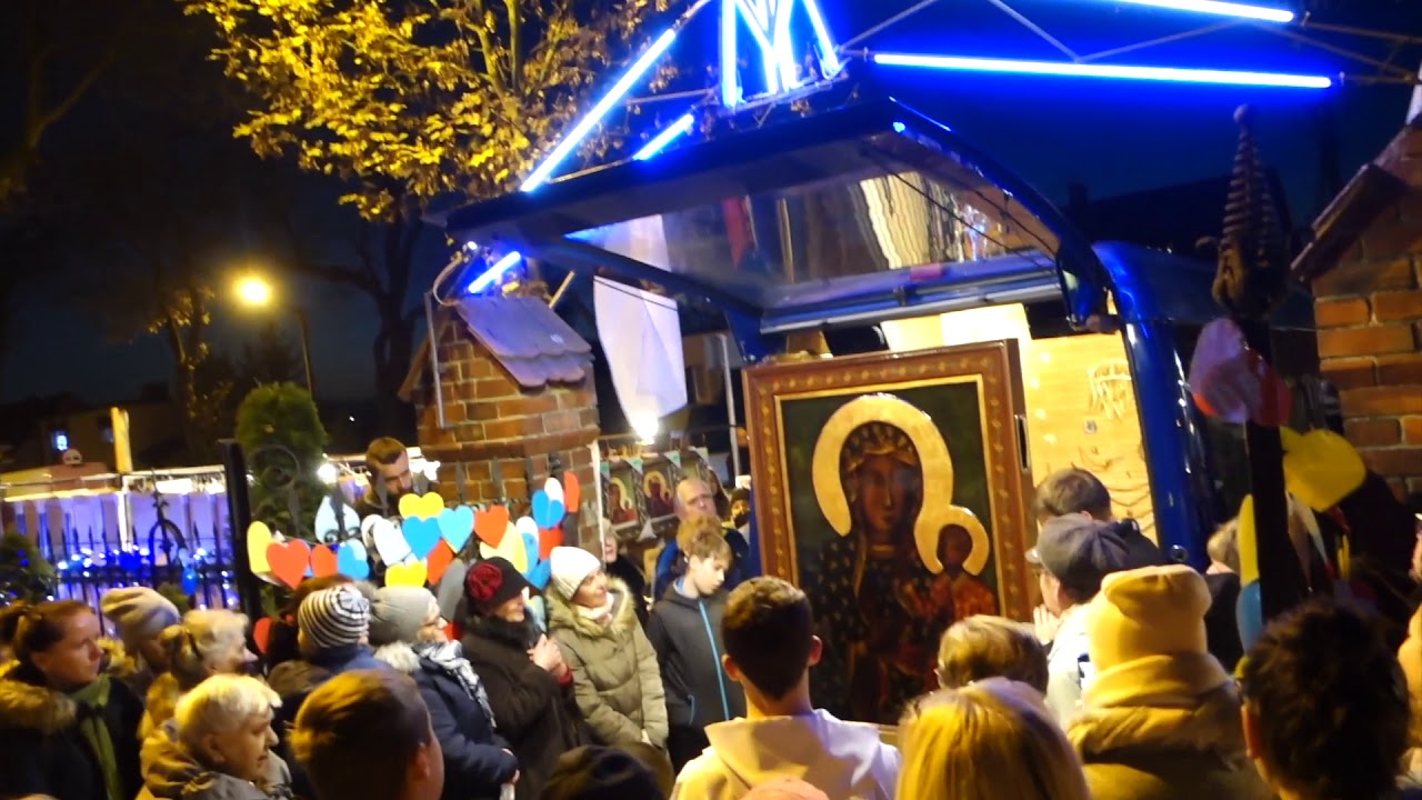 Nawiedzenie Obrazu Matki Boskiej Częstochowskiej w Parafii Krosno k. Mosiny (Pożegnanie Matki Bożej)
