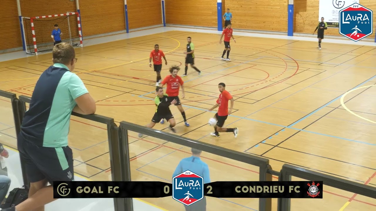 22/10/2022 R1 Futsal J4  GOAL FC 2 - Condrieu