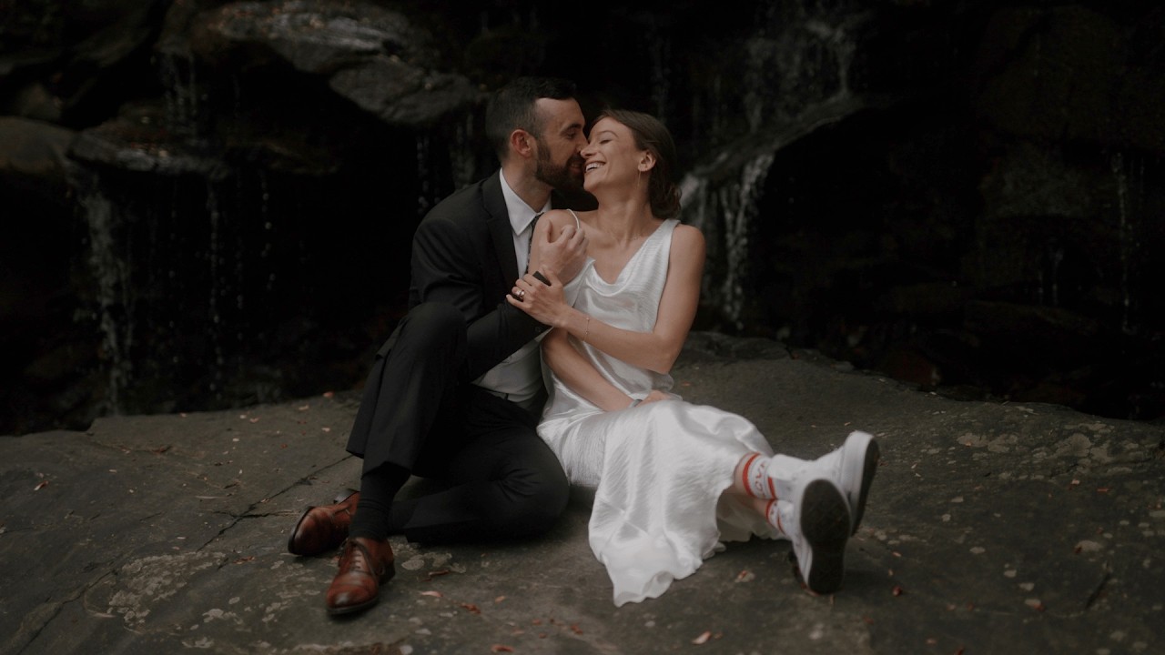 An Intimate and Heartfelt Wedding Film | Laurel Falls Wedding Video, NC