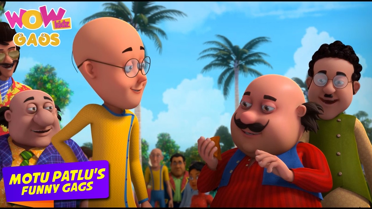 Motu Patlu's Funny Gags | season 13 Compilation | 135 | Hindi Cartoon For Kids | Animated Series