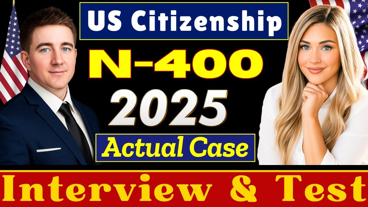 2025 New, Real Interview of U.S. Citizenship | Full N-400 Naturalization Mock Interview, Small Talk