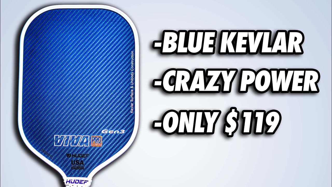 Hudef Viva Pro Gen 3: The BEST Elongated Kevlar Paddle
