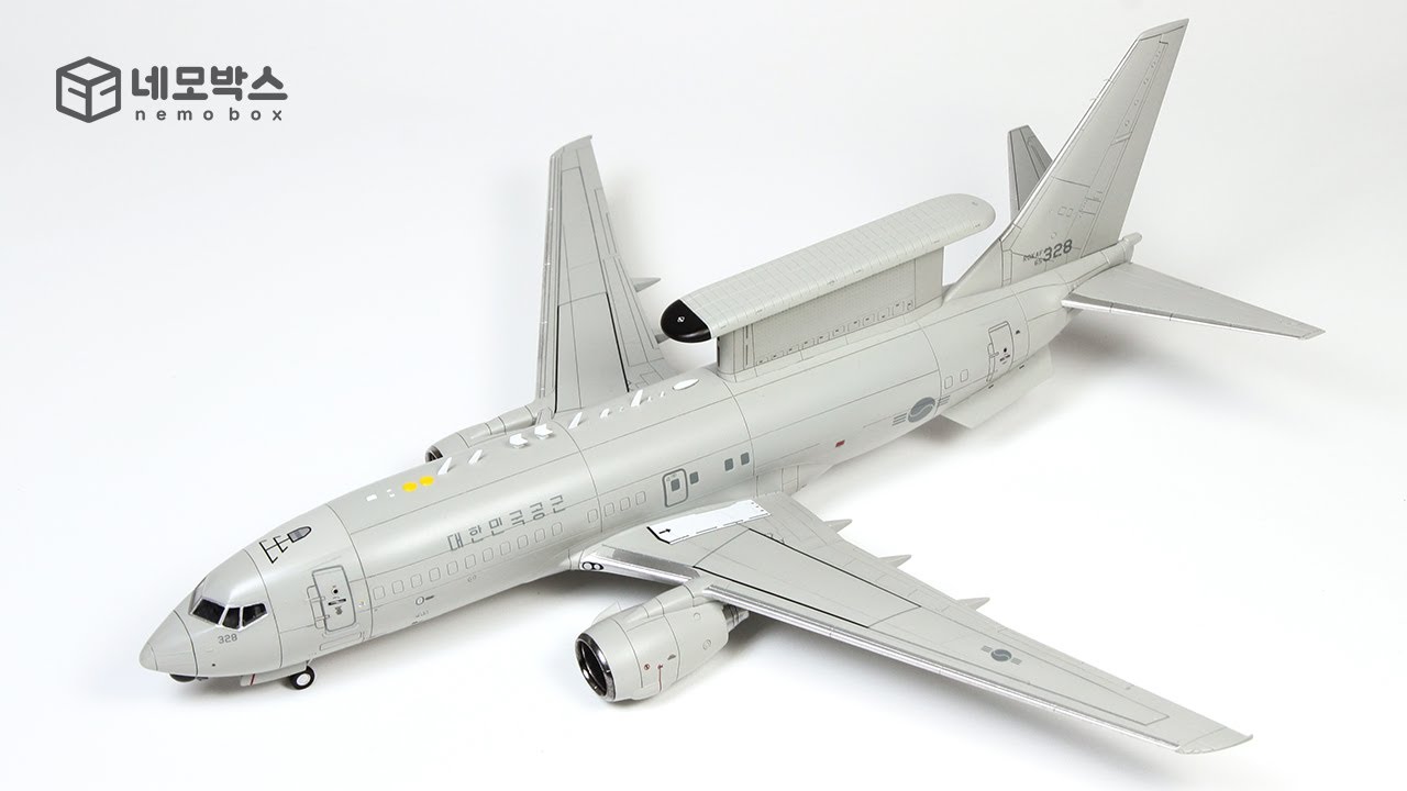 대한민국공군 E-737 피스아이(조기경보기) 프라모델을 만들다. #E737PeaceEye  #プラモデル制作 #AirplaneModel