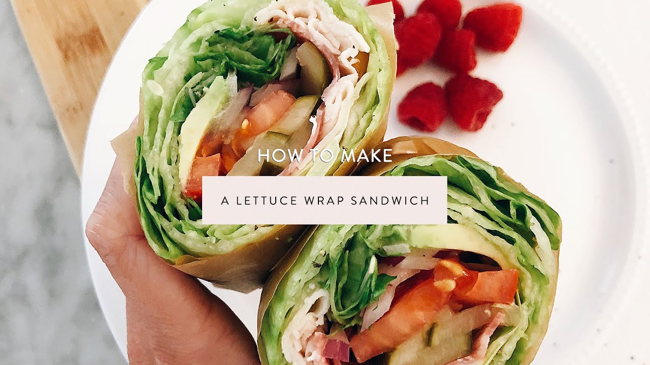 How to Make a Lettuce Wrap Sandwich