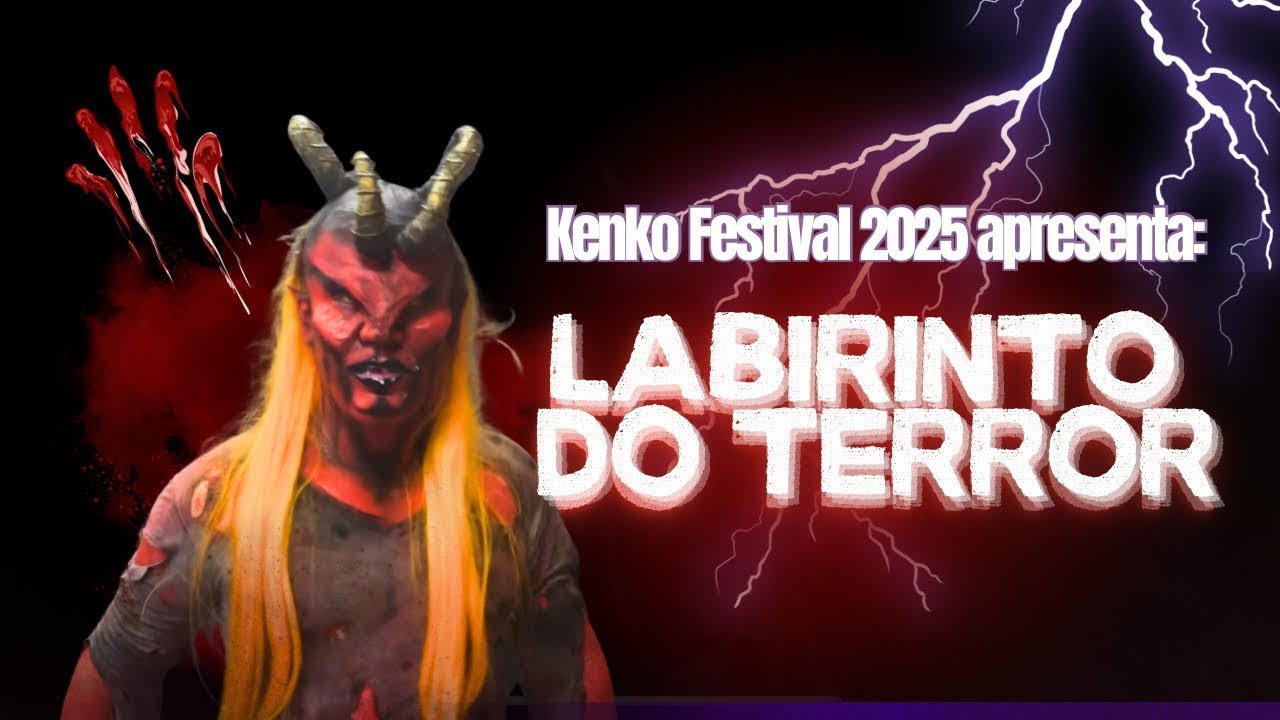 EXPERIÊNCIA IMERSIVA DE TERROR DA KENKO FESTIVAL 2025 | ERA ASSUSTADOR MESMO??