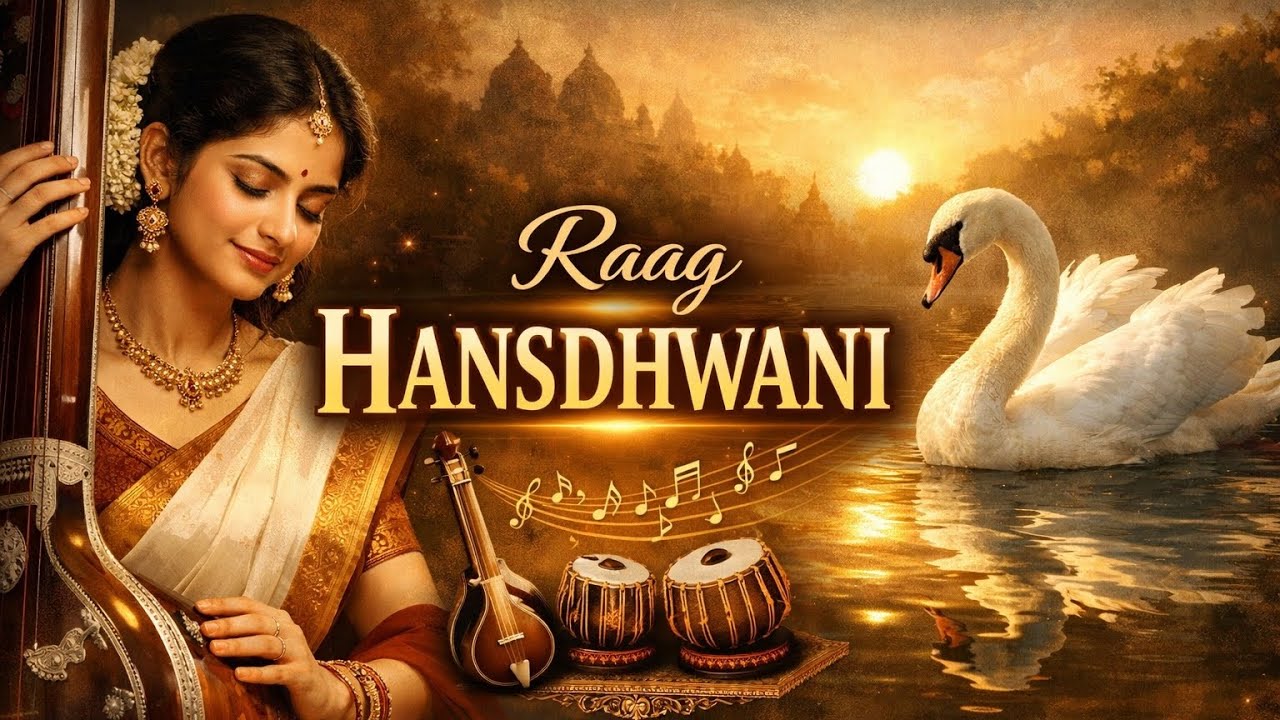 Raag Hansdhwani | Blissful Indian Classical Music | Morning Raga 🎶 | MUSIC LYF