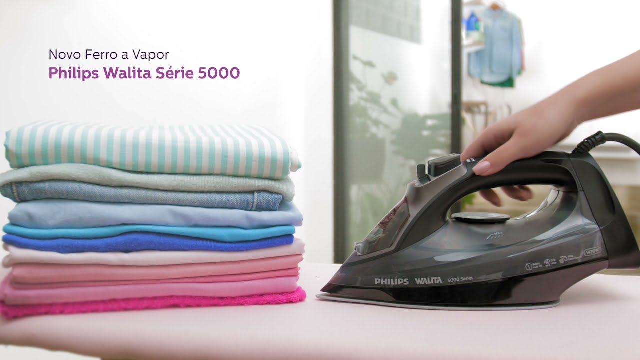 Novo Ferro a Vapor Philips Walita S&eacute;rie 5000 DST5040