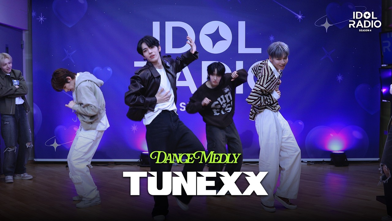 [아돌라캠 4K] TUNEXX (튜넥스) 댄스 메들리 직캠 | Dance Medley | 아이돌 라디오(IDOL RADIO) 시즌4