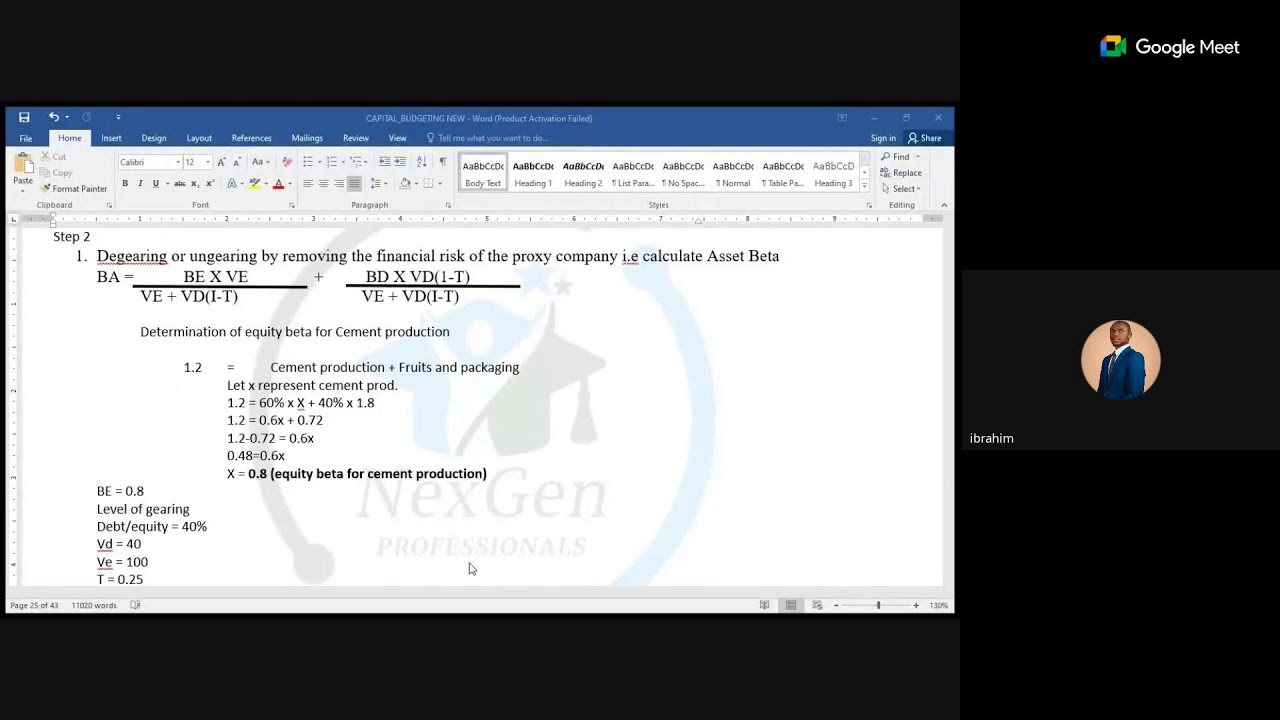 |SFM|AFM|- INVESTMENT APPRAISAL(SENSITVITY ANALYSIS) - ICAN/ACCA QUESTIONS  (PART 3)