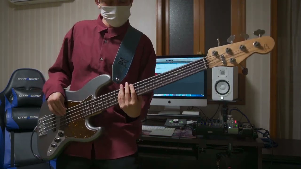 藍の華 / HIMEHINA - Bass Cover-