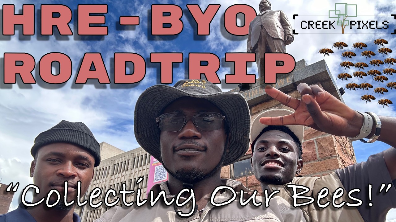 Harare Bulawayo Roadtrip Collecting My First Beehive [Christmas Vlog]