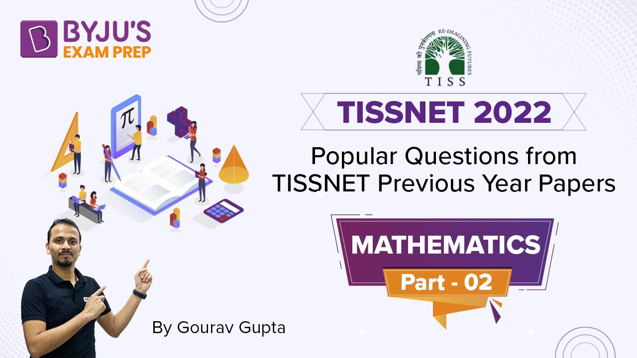 TISSNET 2023 | Popular Questions from TISSNET Previous Year Papers - Mathematics | Part-2 | BYJU'S